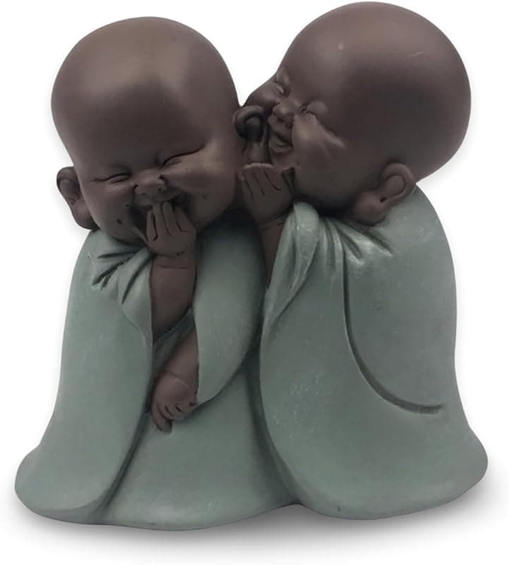 Statuette bonze chuchoteur zen