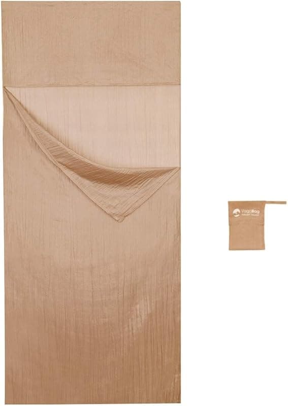Drap de Sac de Couchage en Soie Naturelle