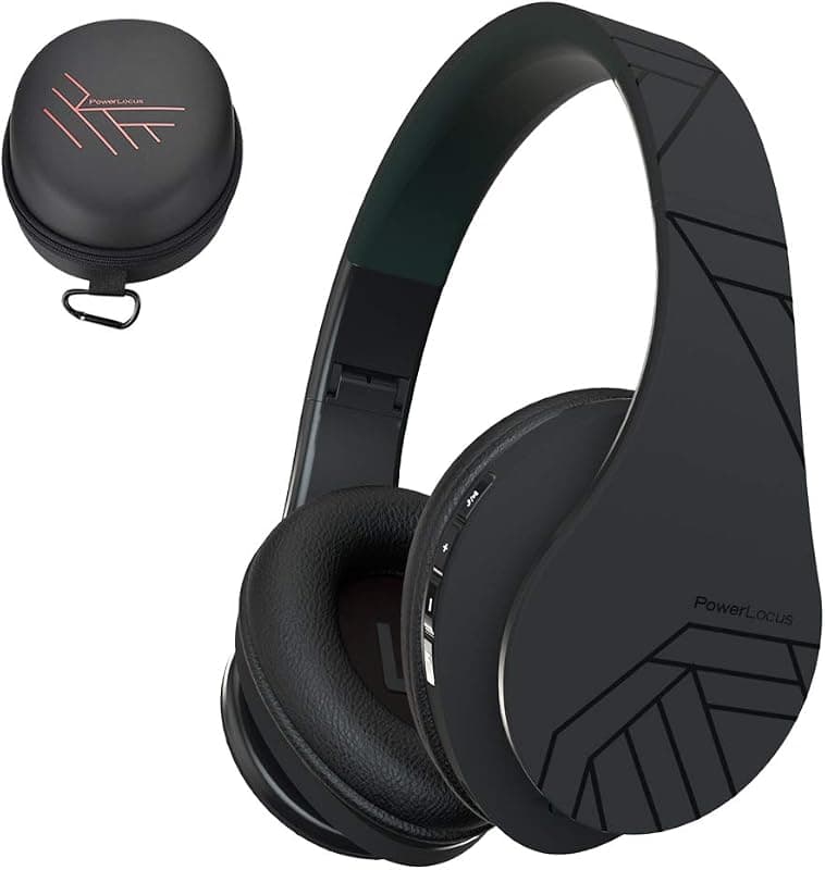 PowerLocus — Casque Bluetooth Pliable Stéréo avec Micro