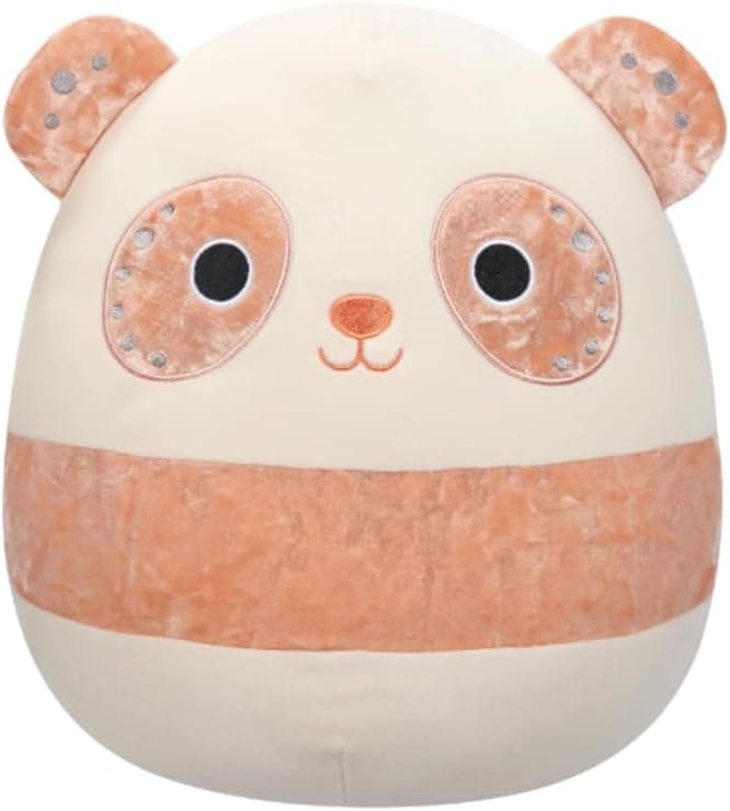 Squishmallows — Peluche panda roux matcha