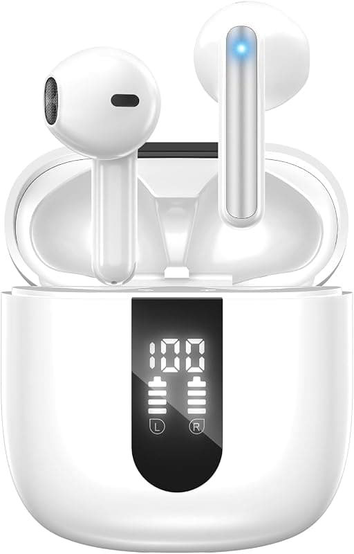 Écouteurs Bluetooth sans Fil — Bluetooth 5.4, 60H d'autonomie
