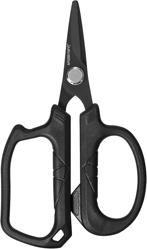 JARVISTAR — Ciseaux coupe-ligne acier inoxydable avec clip