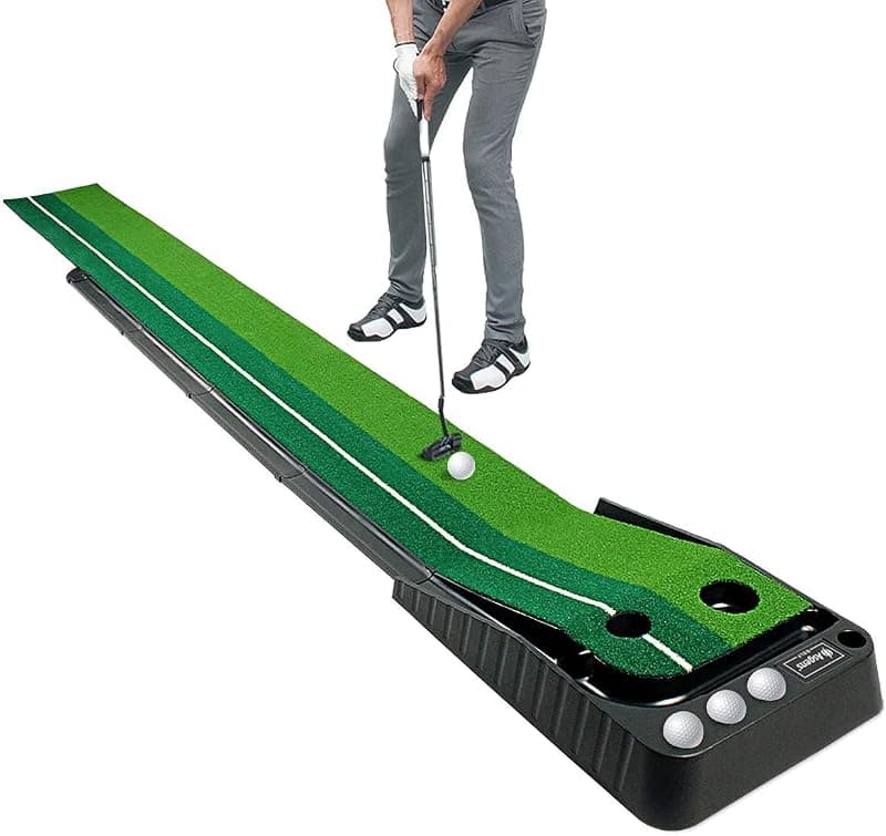 Tapis de Putting avec Retour Automatique de Balle