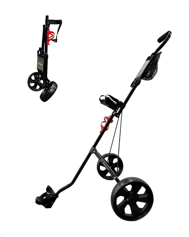 Caddytek Deluxe — Chariot de Golf à Tirer 2 Roues