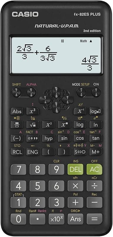 Casio — Calculatrice scientifique FX-82ES Plus-2