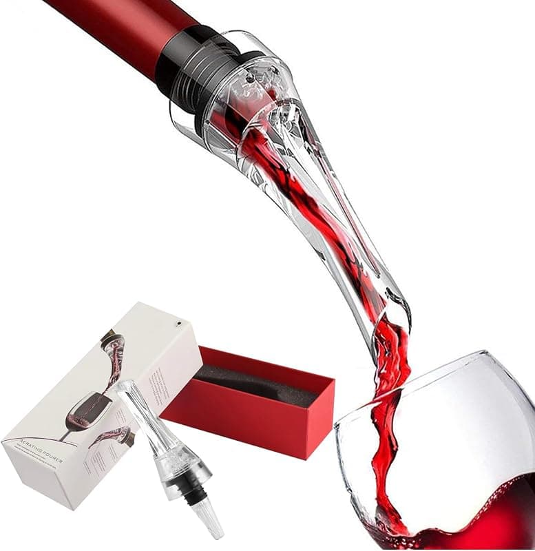 Verseur aérateur de vin professionnel bec anti-goutte