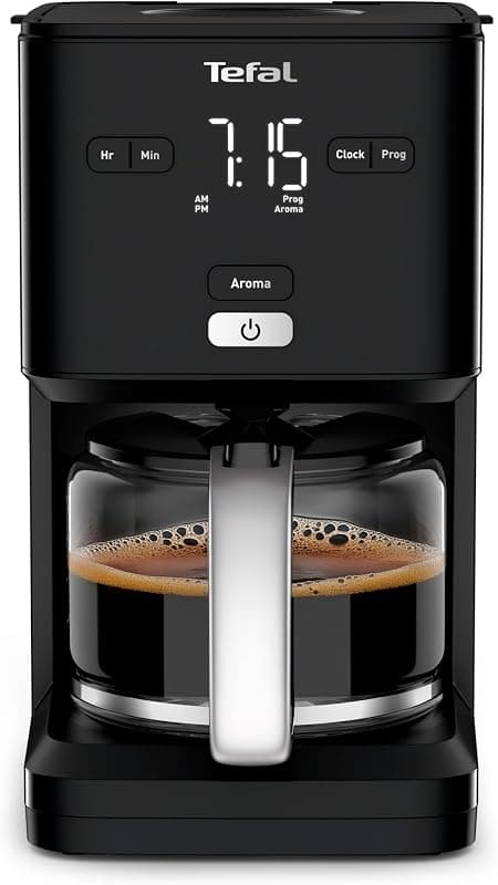 Tefal — Cafetière Filtre Programmable Smart'n Light 1,25 L