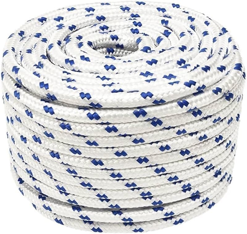 Cordage nautique tressé polypropylène 12 mm x 25 m