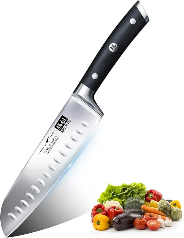 Shan Zu — Couteau santoku japonais 18 cm
