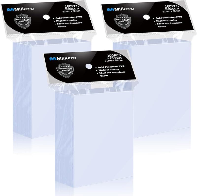Mlikero — Lot de 300 pochettes de protection souples