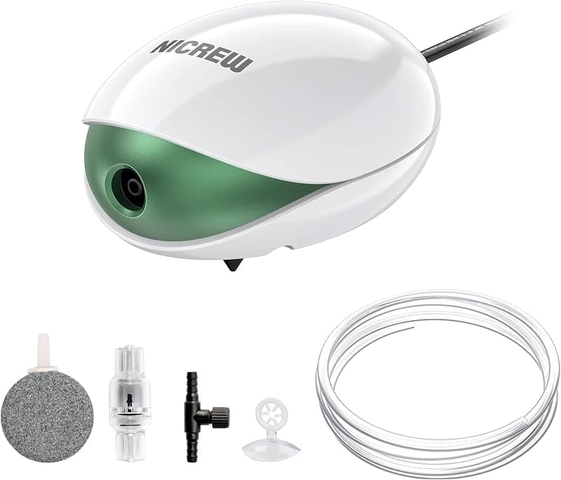 NICREW — Bulleur ultra-silencieux pour aquarium