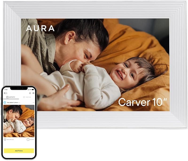 Cadre connecté 12-13" (façon Aura Aspen)