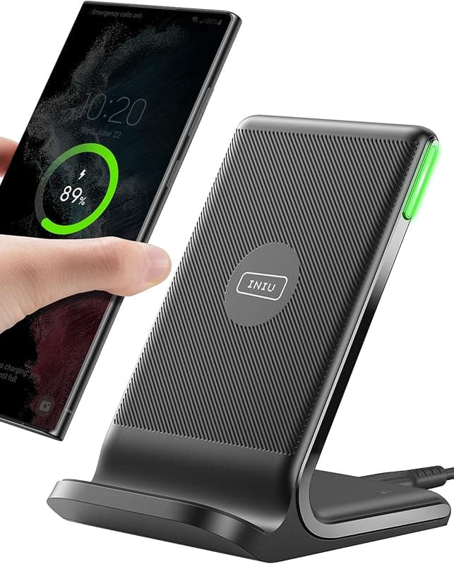 INIU — Chargeur à Induction 15W Charge Rapide