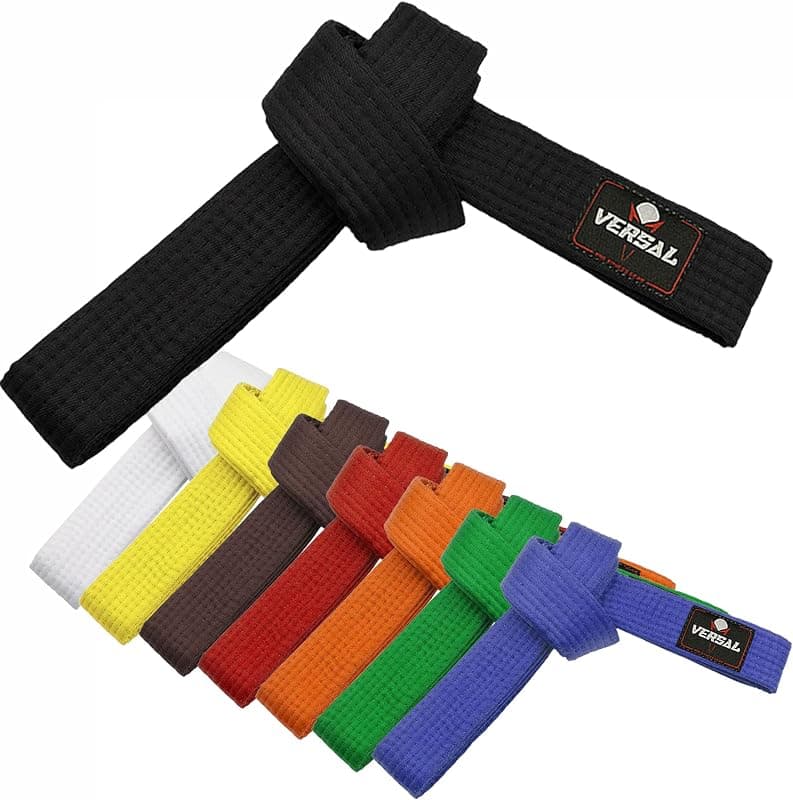 VERSAL — Ceinture d'arts martiaux 100 % coton classement professionnel