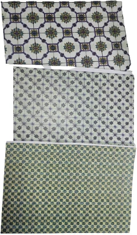 Lot de 3 cartes marines plastifiées + porte-clés marin artisanal