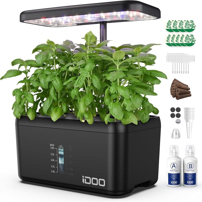 iDOO — Potager intérieur hydroponique 8 emplacements