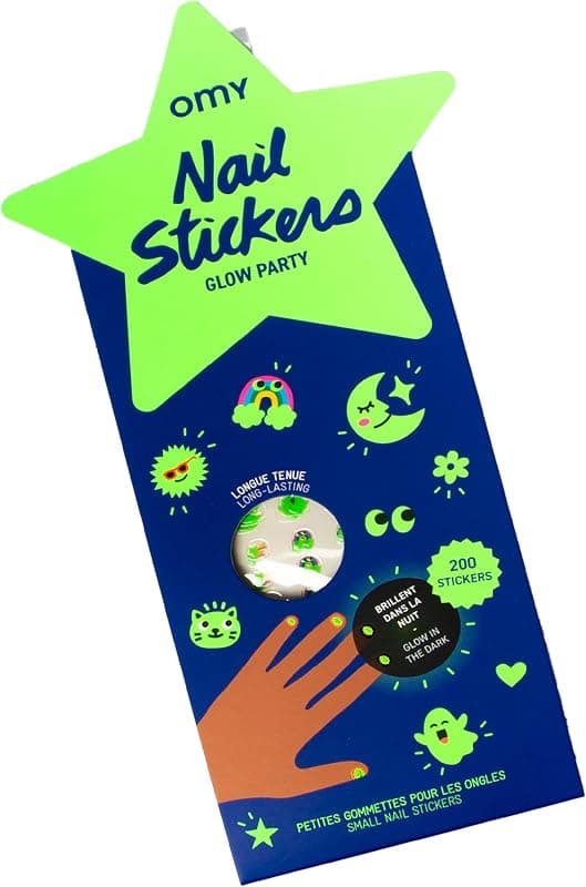 Stickers à ongles phosphorescents OMY