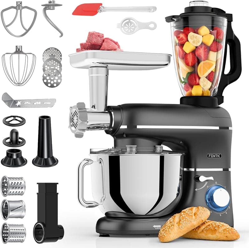Robot Pâtissier Multifonctions 6 en 1 — 2000W