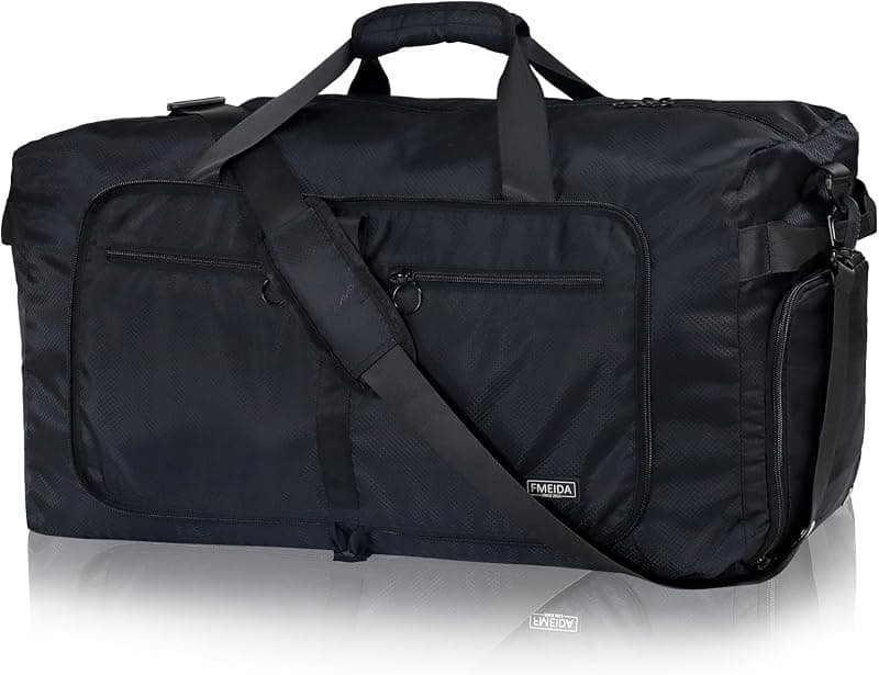 Fmeida — Sac de sport pliable 65L compartiment chaussures