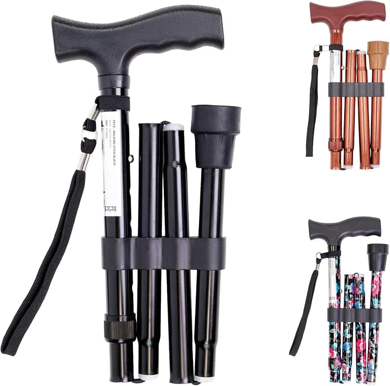 PEPE Mobility — Canne de marche pliable et réglable en aluminium