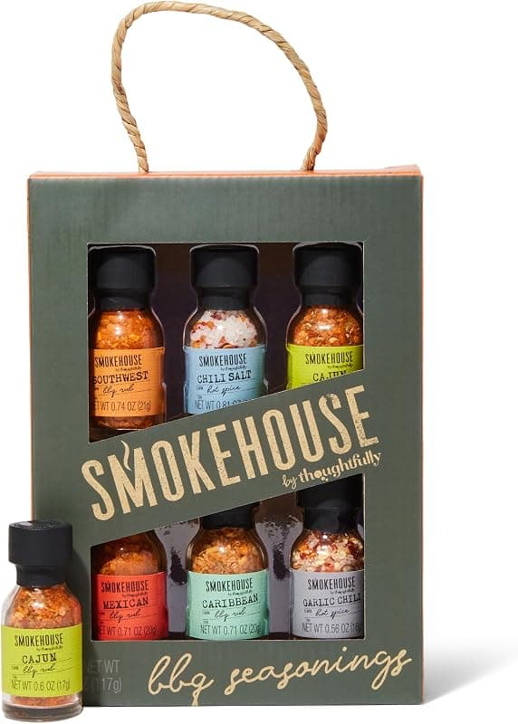 Thoughtfully — Coffret 6 rubs BBQ et assaisonnements grill