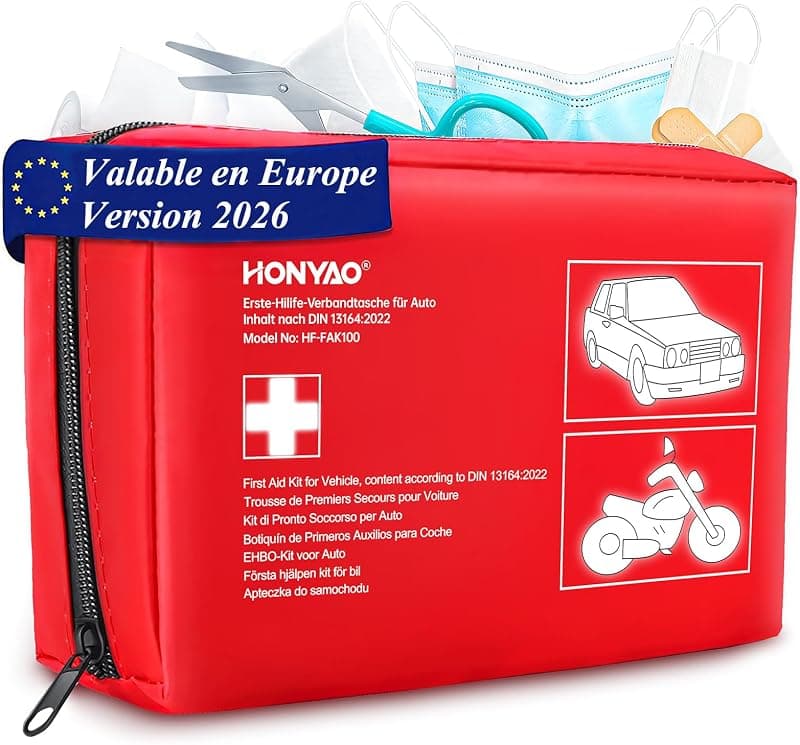 HONYAO — Trousse de premiers secours automobile