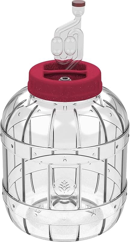 Fermenteur en Plastique PET — 5 litres pour Bière et Vin
