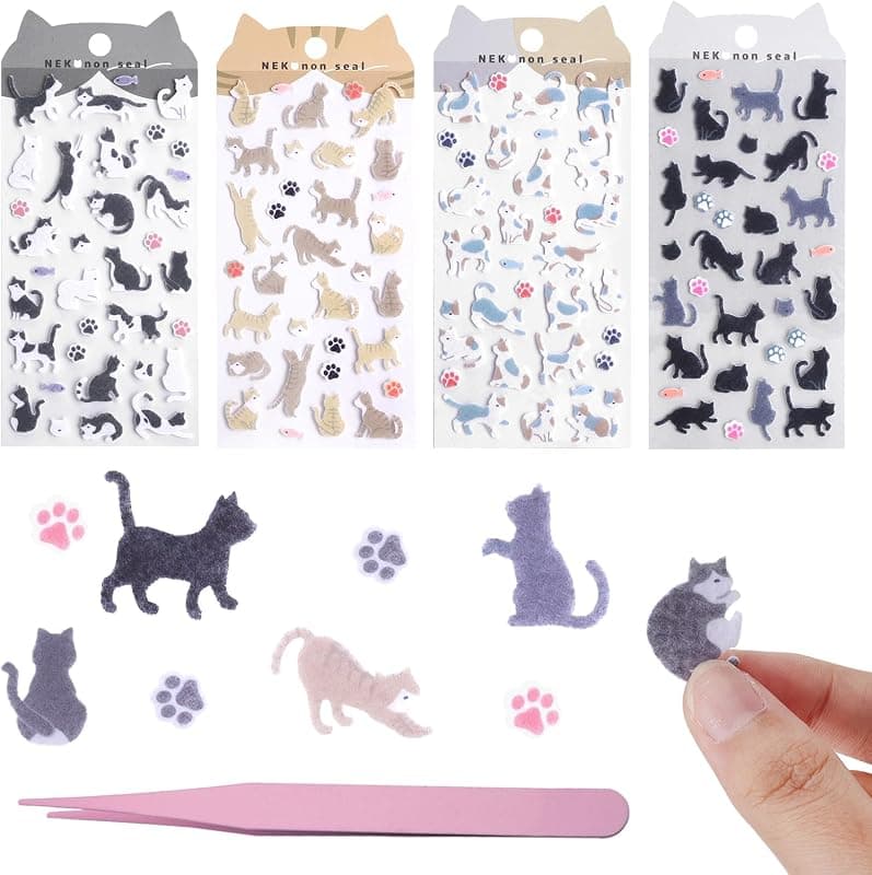 Stickers personnalisés à l'effigie de son chat