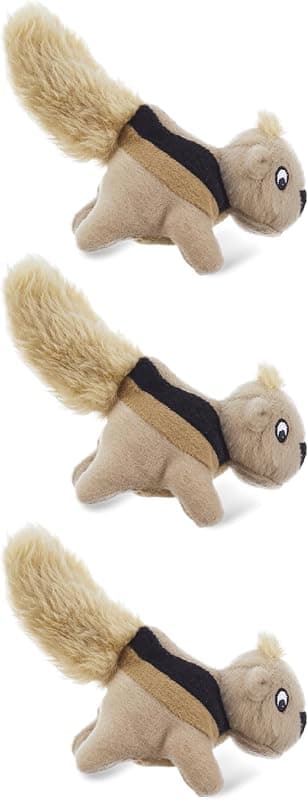 Peluches écureuil de rechange (lot de 3)