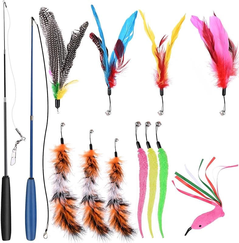 Go Cat — Canne à plumes « Da Fur Thing »