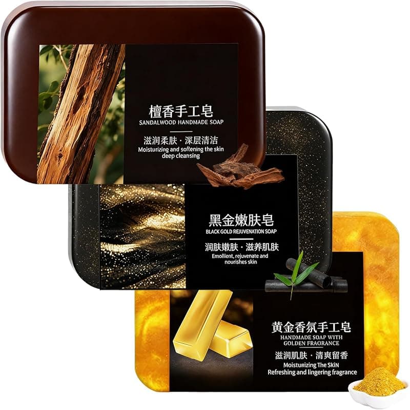 Coffret savons santal Caswell-Massey