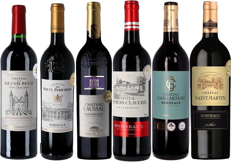 Sélection Bordeaux — Coffret dégustation 6 vins rouges médaillés d'or