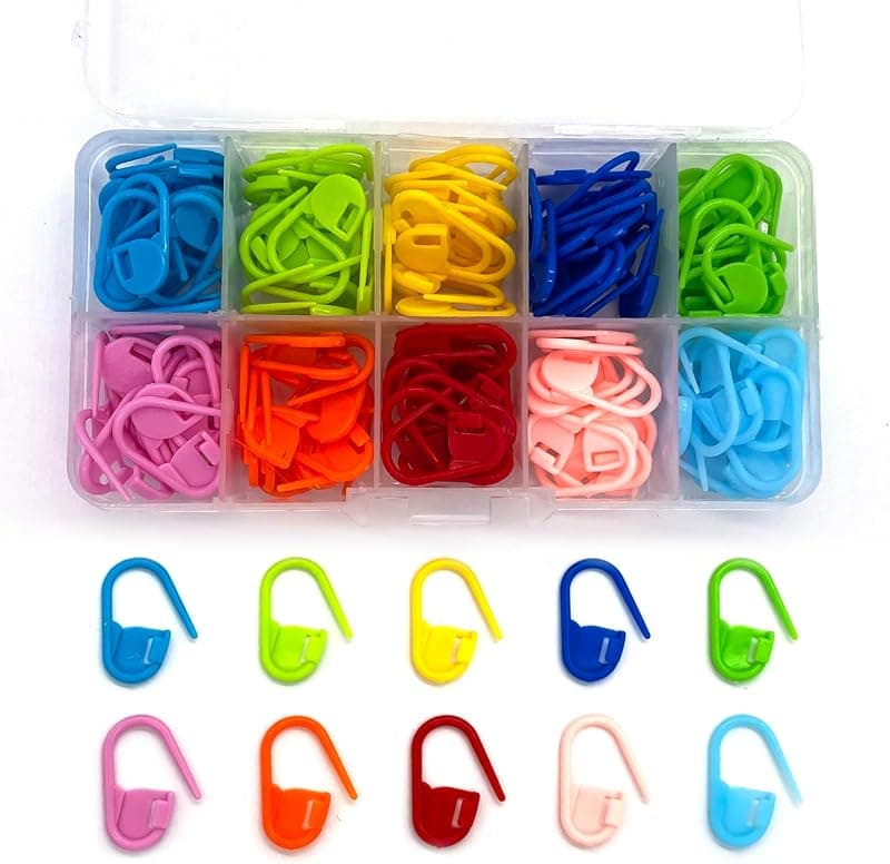 AIOUNIYA — Boîte de 120 marqueurs de mailles 10 couleurs
