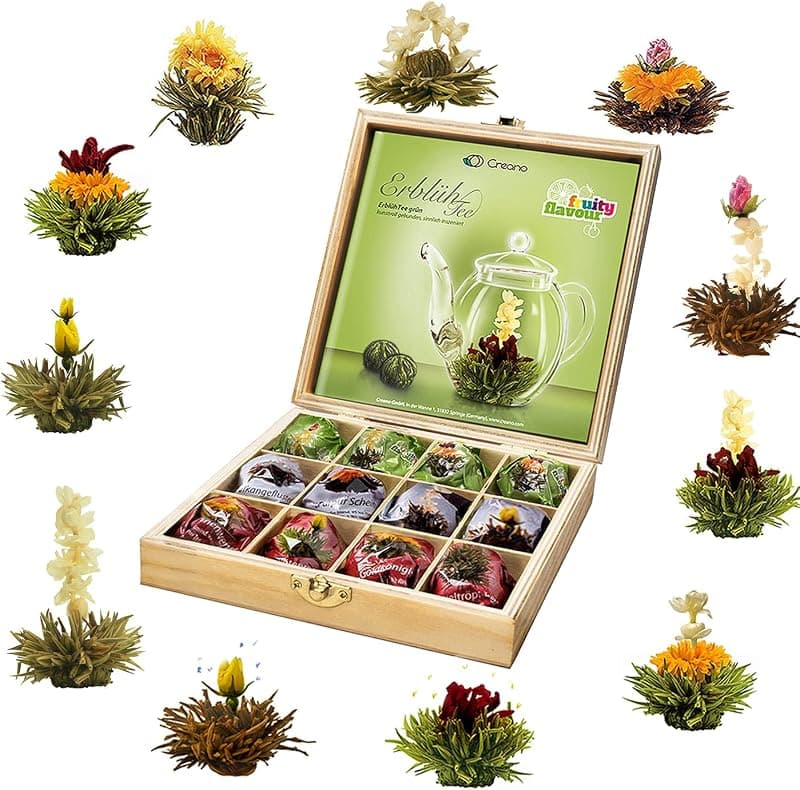 Creano — Coffret de thés fleuris à infuser