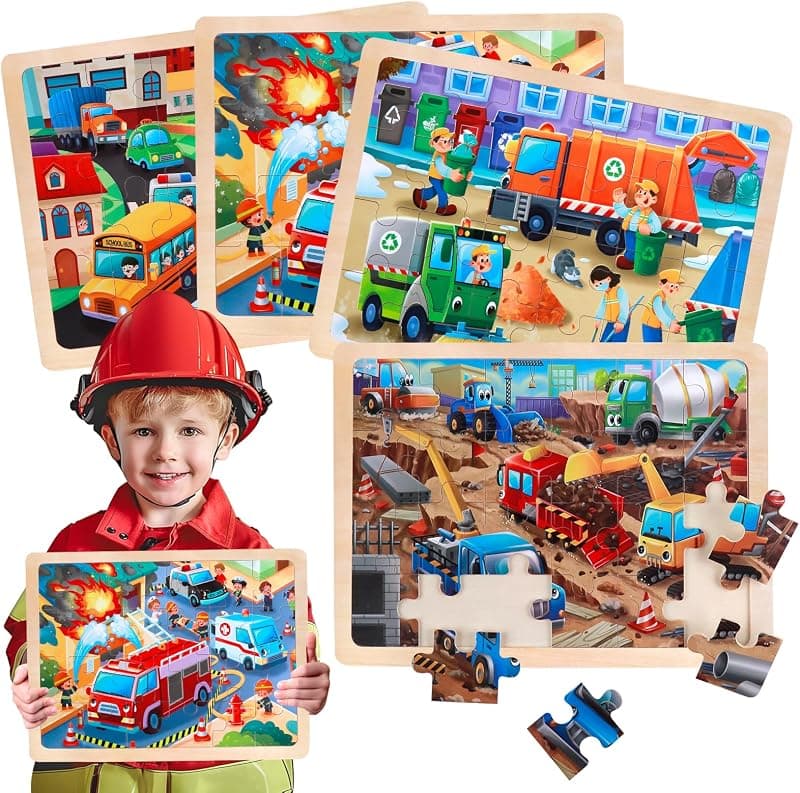 Rider Gifts — Camion-puzzle à assembler