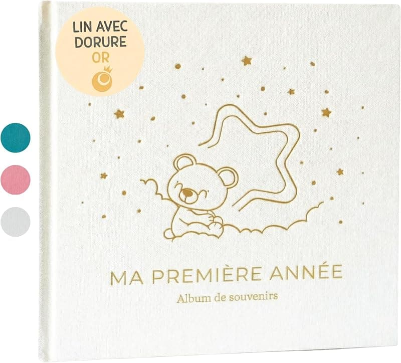 Livre de Naissance — Album Souvenir Ma Première Année