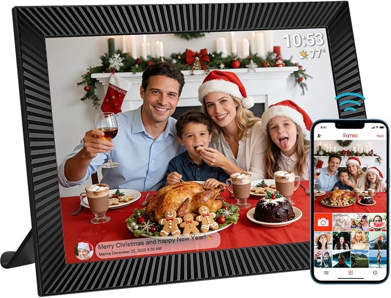 Frameo — Cadre photo numérique Wi-Fi 10,1"