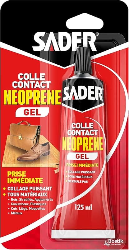 Sader — Colle Contact Néoprène Gel 125 ml