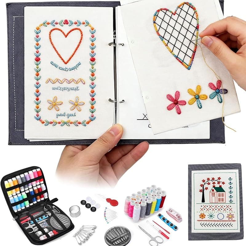 Kit de broderie « icônes d'été » MakeBox & Co