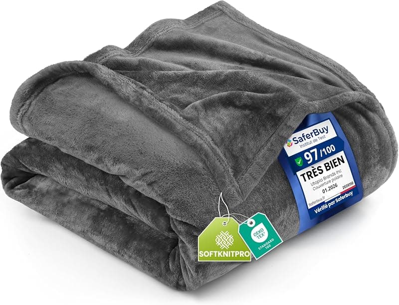 Utopia Bedding — Plaid Flanelle Microfibre 200x150 cm