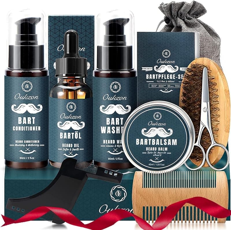 Oukzon — Coffret barbe 10 en 1 complet