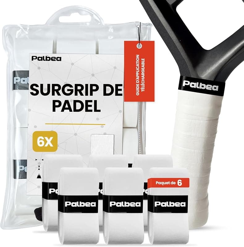 Palbea — Surgrip de Padel Blanc Adhésif