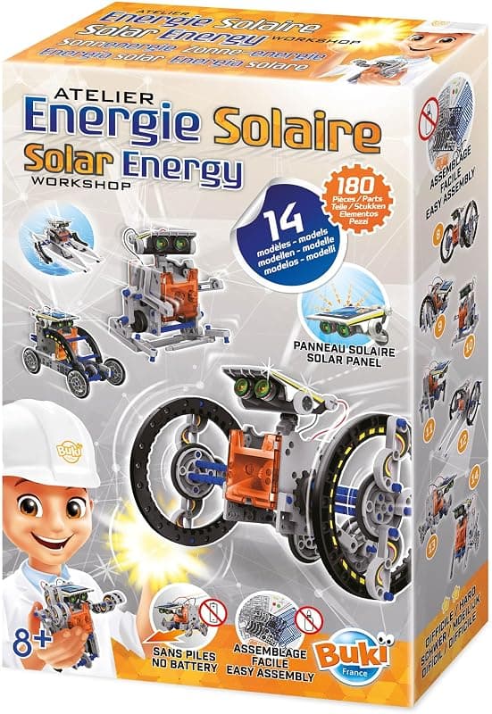 Buki — Atelier Énergie solaire, 14 modèles à construire