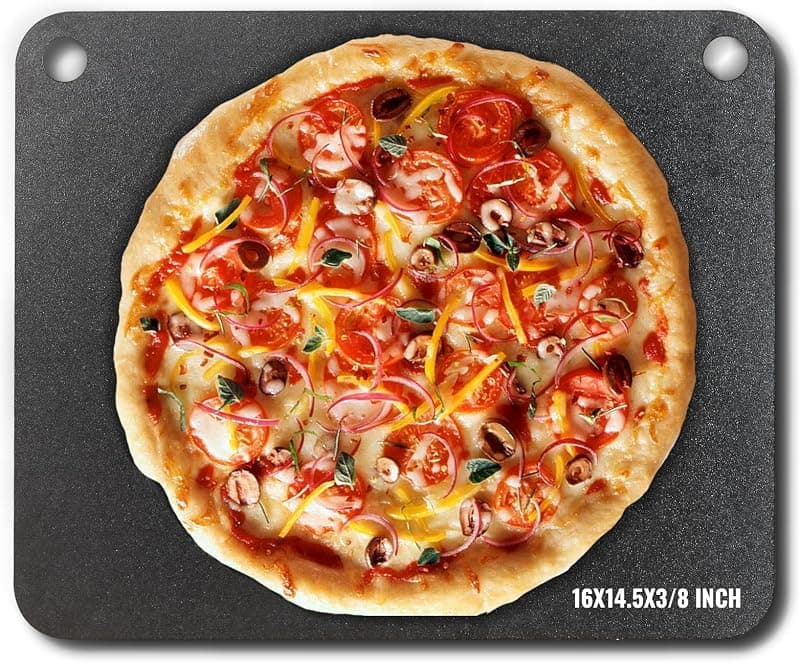 VEVOR — Plaque à pizza en acier au carbone pré-assaisonnée