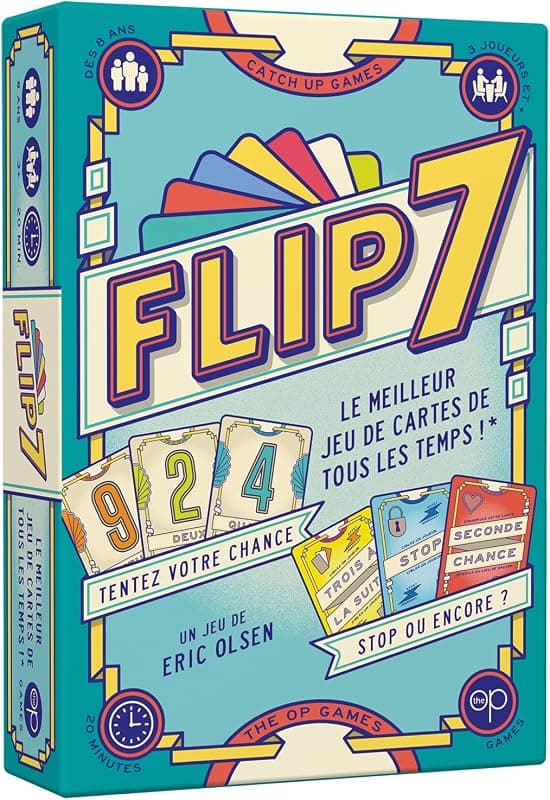 Catch Up Games — Flip 7 (version française)