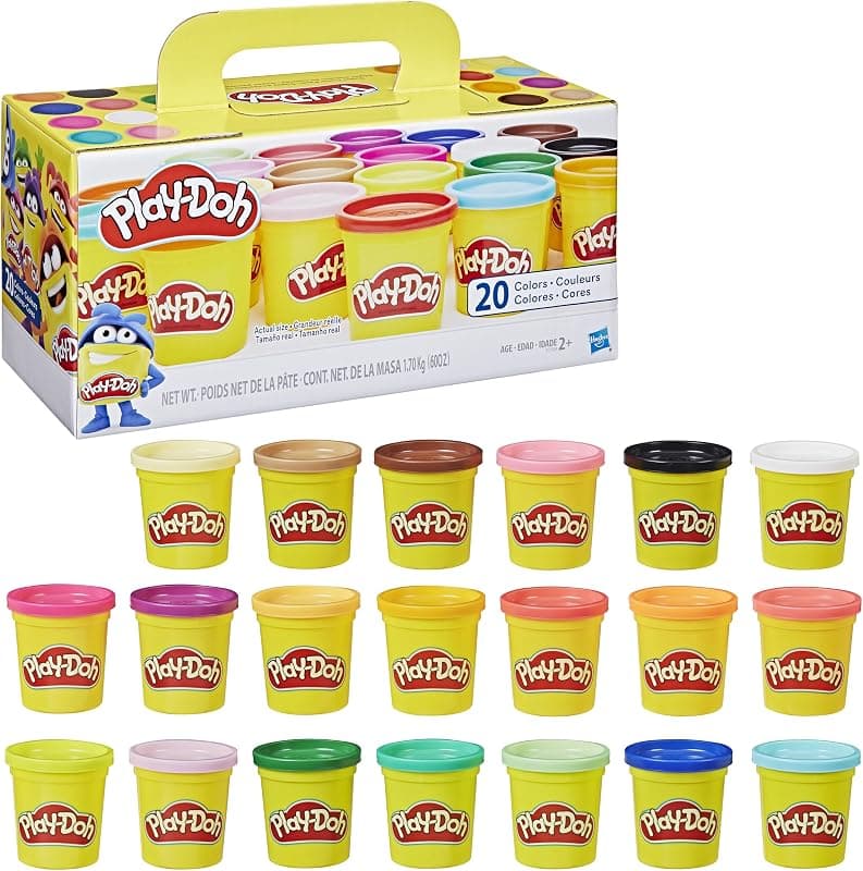 Play-Doh — 20 pots de pâte à modeler