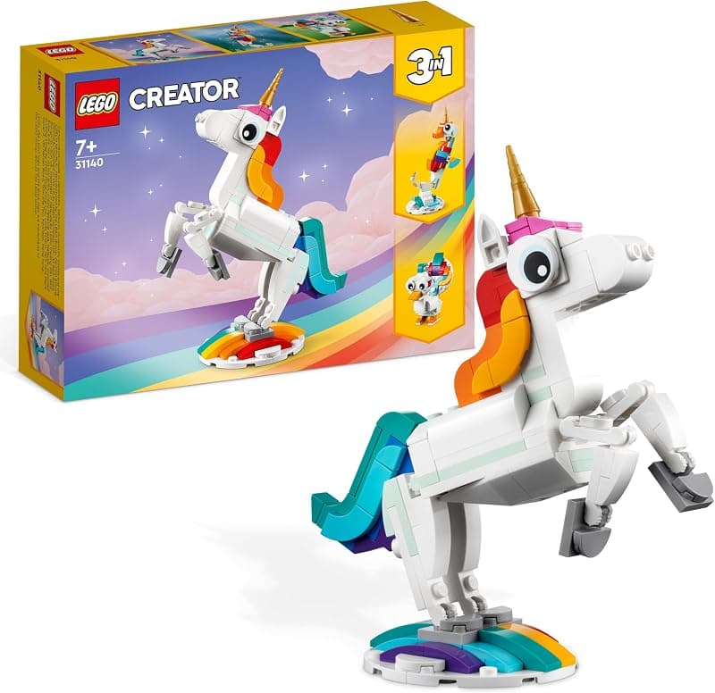 LEGO — Creator 3-en-1 La Licorne Magique
