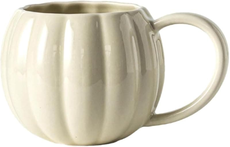 Mug citrouille en céramique pour Halloween et automne