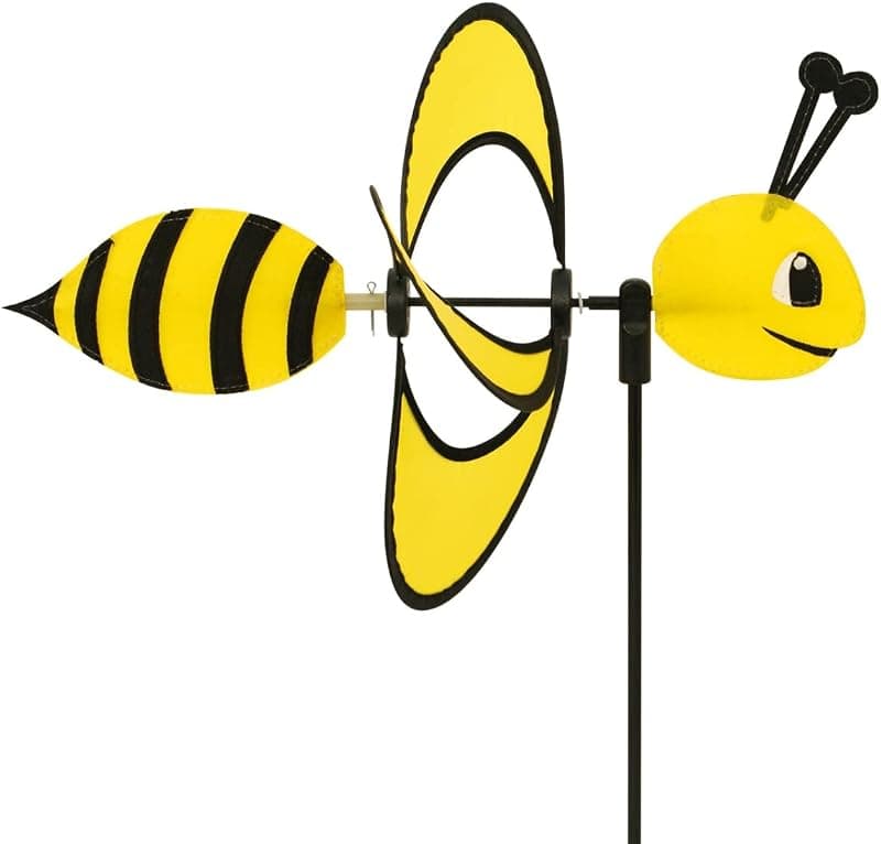 CIM — Girouette jardin, abeille cinétique