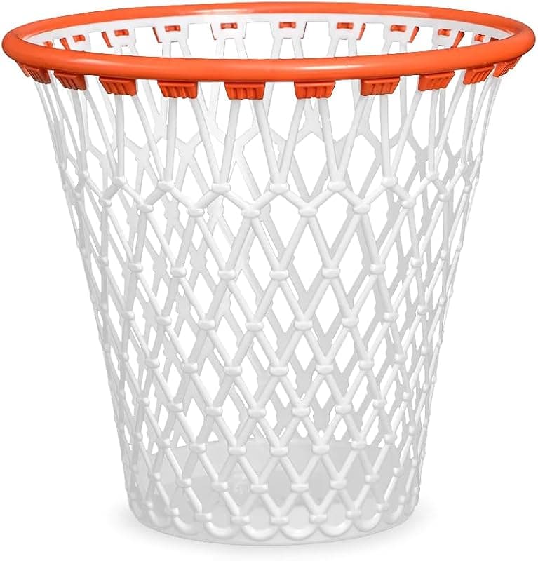Balvi — Corbeille à papier Basket, filet façon panier de basket